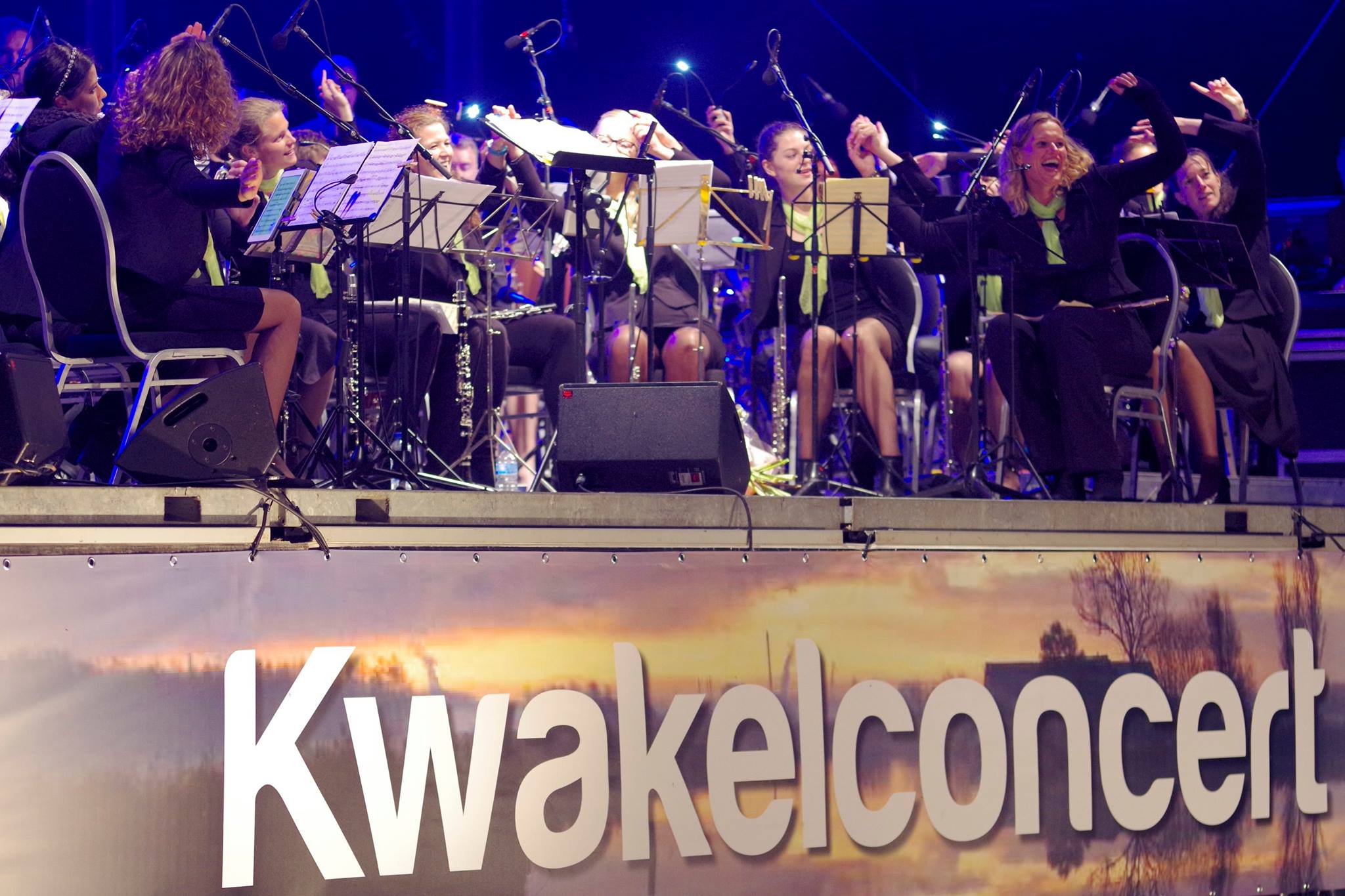 Eerste editie Kwakelconcert